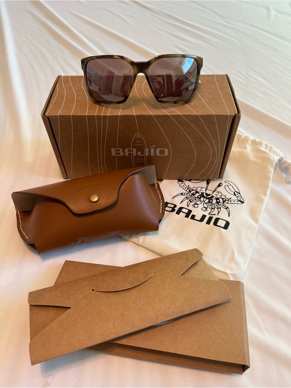 Bajio Women’s Eldora Brown Polarized Sunglasses
